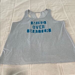 Champion Relaxed Gray Sleeveless Graphic Tank